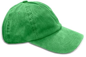 TMK Cappello da Baseball Basket Vintage Invecchiato Unisex cod.2026 (Verde Vintage, 1)