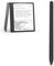 EMR Stylus Pen, 4096 Druckempfindlichkeit Ergonomischer EMR Pen mit Radiergummi, mit 5 Spitzen, Anti-Palm Touch Neigbarer Schreibstift für Remarkable 2, für Note Air 2 (Black)