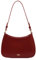 AiNinXun Piccola Borsa a Spalla Donna Tracolla Rossa in Pelle - Borsetta Mano Ragazza Y2K Vintage Hobo Mezzaluna Pochette Shoulder Bags