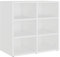 QJBSAVVA Kleiner Schrank Balkonschrank Geräteschrank Garagenschrank - Schuhregal Weiß 52,5x30x50 cm für Büro Abstellraum Küche Wohnzimmer