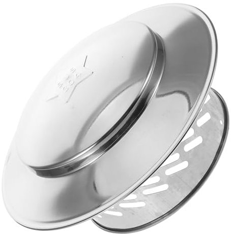 Ciieeo Leck- Kamin-regenkappe Rund Edelstahl Kaminabdeckung Vogel Universalgröße für Kaminentlüftung Kein Werkzeug Erforderlich