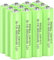 PKCELL Akkus AAA Wiederaufladbare Batterie 300mAh NI-MH 1.2V Batterie,vorgeladene Batterie für Garten Solar Licht Lampe,12 Stück
