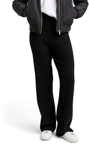 Tom Tailor Denim Damen Straight Strickhose 1047912