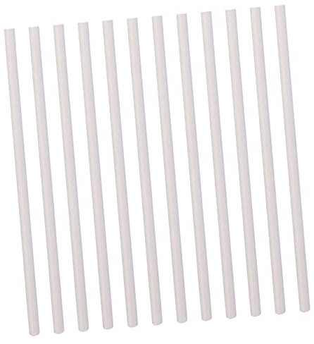 TEHAUX 30pcs Hot Melt Glue Sticks for Crafts Strong Adhesive Transparent Glue for More High-temperature Resistant for Art Projects and Home Repairs