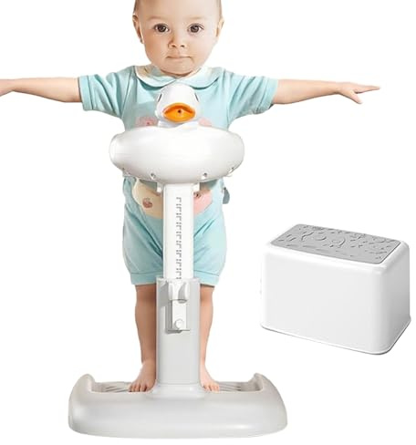 Support de bain debout pour bébé - Support de antidérapant et réglable en hauteur pour en bas âge