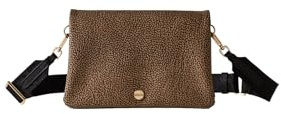 Borbonese Donna Borsa A Tracolla 920235220 Poliuretano Nero Taglia Unica