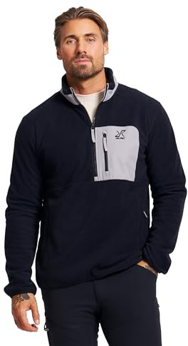 RevolutionRace Woodland Half-Zip Pile Fleece für Herren, Warmer Fleecejacke perfekte für Wanderungen und Outdoor-Abenteuer