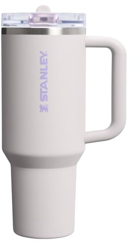 STANLEY Quencher ProTour Flipstraw Tumbler, 40 oz, Sahara | Built-In Straw & Handle | Cupholder Compatible for Travel | Leakproof Insulated Stainless Steel Cup | BPA-Free