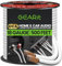 GearIT Pro Series 18 Gauge Speaker Wire (500 Feet / 152 Meters) - Great for Home and Car Speakers, White