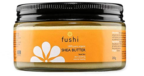 Fushi Organic Virgin 100% Pure Unrefined Shea Butter 250g (Pack of 4)