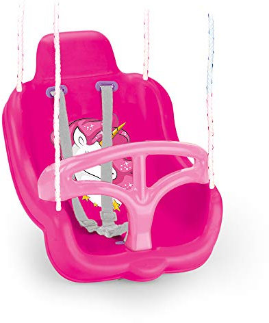 Dolu Dondolo Jumbo per bambini (40 x 25 x 49 cm), per bambini dai 2 anni in su, colore: rosa