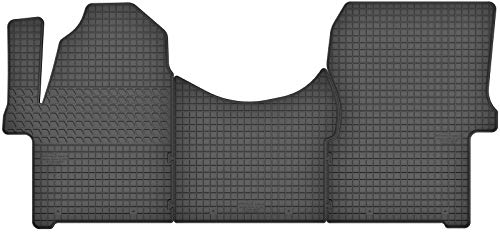 AGCPdirect Gummi Matten Fußmatten Passgenau 3-teilig Set für Mercedes Sprinter 2006-2018 und Volkswagen Crafter 2006-2016 und Dodge Sprinter 2003-2009
