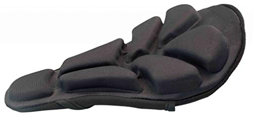SoftAirSeat Bike - Fahrradfahren ohne Schmerzen - Sattelüberzug mit dynamischen Luftpolstern (Schmal, S)