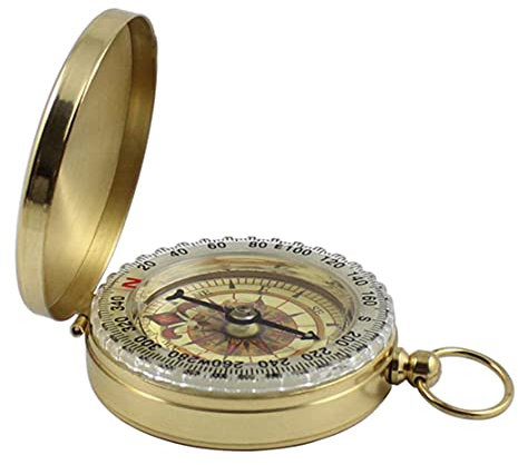 N+B Camping Survival Kompass Metalltaschenkompass Kinder zum Wandern Camping Hunting Outdoor Military Navigation Tool
