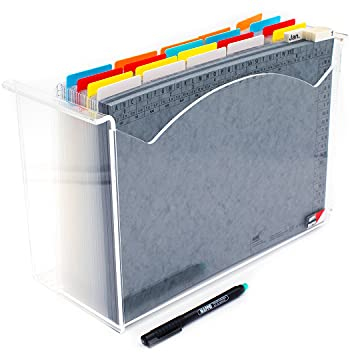 MAPPEI Clean Desk Set -Wide+T-, Wiedervorlage nach Tagen und Monaten - 15 cm Acrylbox