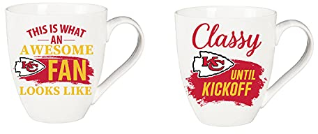 Team Sports America Kansas City Chiefs, Keramiktasse O'Java, 500 ml Geschenkset