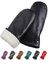 AKAROA ESTD 2019 Lederhandschuhe Damen SUE, Fäustling, italienisches Leder, Futter aus original Neuseeland Lammfell, marineblau, S/M - 7
