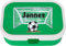 EZYshirt® Sportliche Fussball Brotdosen mit Name Personalisierte Brotdose mit Bento-Einsatz