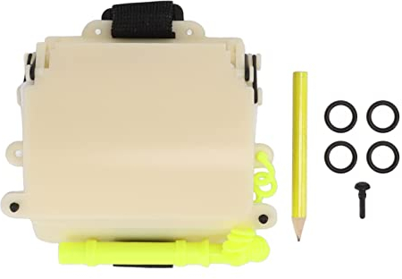 Alomejor Handgelenk-Schreibtafel Scuba Diving Strap Unterwasser-Kommunikationstools Schreib-Tauchtafel mit Bleistift UW-193TD Luminous