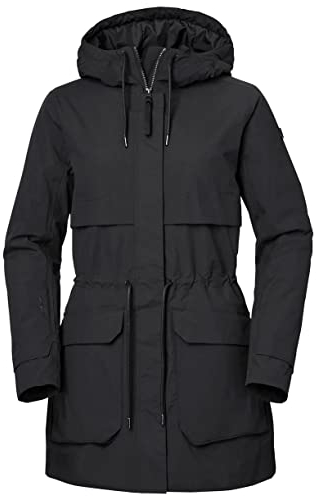 Helly Hansen Damen W Boyne Ins Parka 2.0 Ins Jacke, Schwarz, S