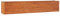 vidaXL Lit Surélevé de Jardin Jardinière Support pour Plantes Bac à Fleurs Pot de Fleurs Balcon Patio Extérieur Rouillé 240x40x45 cm Acier Corten