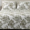 Great Bay Home 100 % türkische Baumwolle Toile California King Flanell-Bettwäsche-Set | tiefe Tasche, weiche Bettlaken | warme, doppelt gebürstete Bettlaken | Sanforisierte und