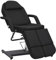 vidaXL Kosmetikstuhl Einstellbar Drehbar Kosmetikliege Therapieliege Massageliege Tattooliege Tattoostuhl Kunstleder Schwarz 180x62x78cm