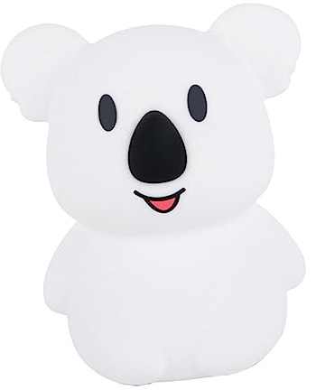 HEMOTON Nachtlicht Led Silikon Lampe Farbwechsel Touch-steuerung Kinderzimmer Schlummerlicht Schlafhilfe Geschenk Ohne Akku