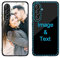 MXCUSTOM Personalised Phone Case for Samsung galaxy S24+ / S24 Plus 5G, Customised Anti-Scratch Tempered Glass Soft TPU Cases with Photo Image Text Picture Design Your Own Phone Cover (GHS-BK-P1)