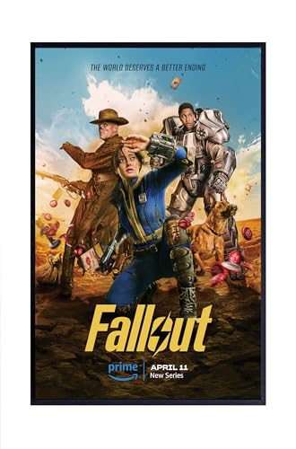 TESIOON Theissen - Poster della serie TV Fallout, decorazione da parete per camera da letto, opaco, senza cornice, 38 x 58 cm