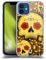 Head Case Designs Gold Blühende Totenköpfe Softgelhülle Kompatibel Mit Apple iPhone 12 / iPhone 12 Pro Und Kompatibel Mit MagSafe Zubehör