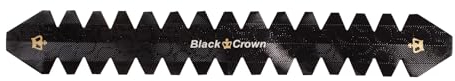 Black Crown - Protector de Pala Pádel Adamantium Negro - Protección Marco Pala - Bordes Puntiagudos - Estilo Único y Llamativo