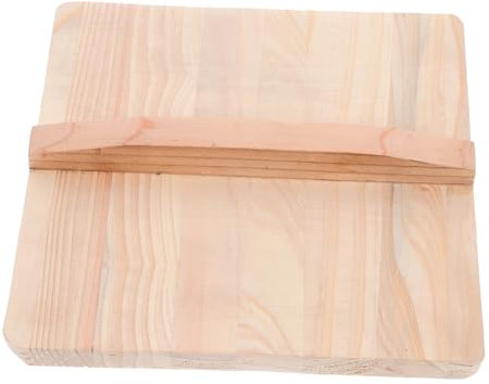 LALADEFIEE Wooden Skillet Pan Lid Japanese Style Frying Pan Cover Kitchen Essential