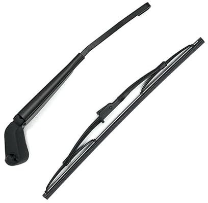 ZDHXZYQ Hinterer Scheibenwischerarm Ersatz für VW Golf 3 (1993-1998), Ersatz Heckwischerarm Wischerarm Hinten + Scheibenwischer Wischer Set