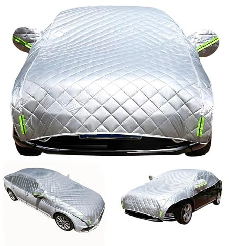Halbgarage für Auto Winter für Mazda MX-5 Miata, Hagelschutz Auto, Abdeckplane Wasserdicht, Auto Abdeckplane Atmungsaktiv UV Schutz Staubdicht