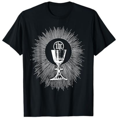 Calice messe catholique Eucharistie Première Communion T-Shirt