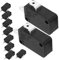 POPETPOP 10 Piezas De Repuesto Para Horno Microondas Placa De Circuito Repuestos De Metal Negro