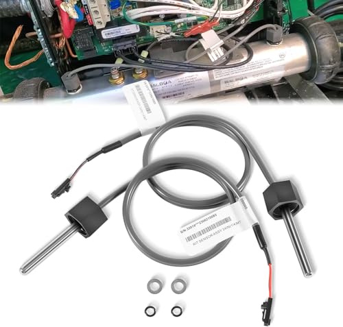 Lot de 2 capteurs de température M7 de rechange pour capteurs Balboa 32016 30344 30042 30382 53605, capteur de chauffage de piscine Balboa pour système M7 de chauffage de spa Balboa, limite de