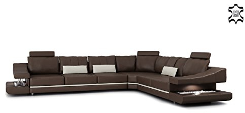 Bullhoff by Giovanni Capellini ECKSOFA Leder braun Eckcouch STUTTGART
