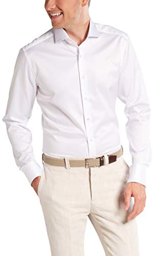 ETERNA Male Luxury Shirt unifarben Slim FIT