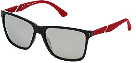 Police Unisex-Erwachsene SPL52958Z42X Sonnenbrille, Schwarz (Negro), 58