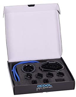 Alphacool Kit de pliage de tubes pour Watercooling Eiskoffer Light, Schwarz