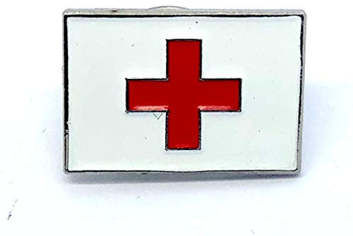 Patch Nation Erste-Hilfe-Mediziner Brosche Metall Button Badge Pin Pins Anstecker
