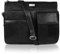 Quenchy London Damen Cross Body Schultertasche aus Schwarz, Weichem Leder mit 6 Taschen – Großes Handy-Fach – 4 Kreditkartenfächer - Verstellbarer Einzelriemen - Designer Satchel Stil - QL189K