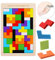 EACHHAHA Holzpuzzle Box Spielzeug, Montessori Spielzeug für Kinder, Holzpuzzle ab 4,Kreativ Lernspielzeug,Fördert räumliche Vorstellungskraft und logisches Denken, Lernendes Puzzle Spielzeug