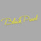 Decus Black Pearl L 0014 (neon gelb) // Sticker OEM JDM Style Aufkleber