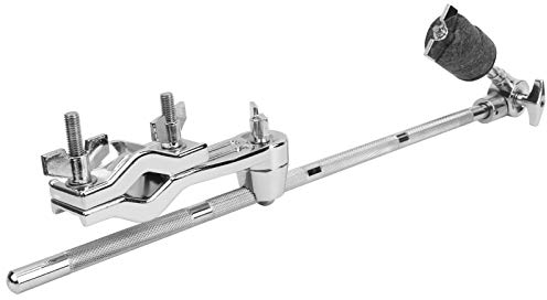 Kit de batería Abrazaderas de extensión Soporte de platillo de brazo de metal ajustable extraíble con almohadilla de fieltro Accesorios para batería accesorios de juego
