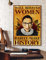 Well Behaved Women Rarely Make History Ruth Bader Ginsburg Notorious Poster für Zuhause, Café, Bar, Garage, Metallschild, 20,3 x 30,5 cm