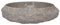 vidaXL Lavabo Lavamanos Inodoro Aseo Cuarto de Baño Cuenca Fregadero Hogar Casa Muebles Mobiliario Decoración Elegante Gris Mármol Ø40x12 cm