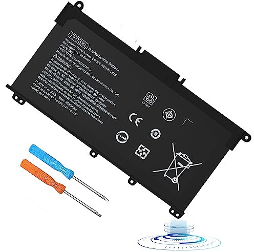 Batteria 920070-855 TF03XL per HP Pavilion X360 14m-cd0001dx 14m-cd0003dx 15-cc0xx 15-cc1xx 15-cc023cl 15-cc563st 15-cd040wm 17-ar050wm 15 cc 1 5-cd 15-ck 14-bf 17-ar Series tpn-q190 920046-421